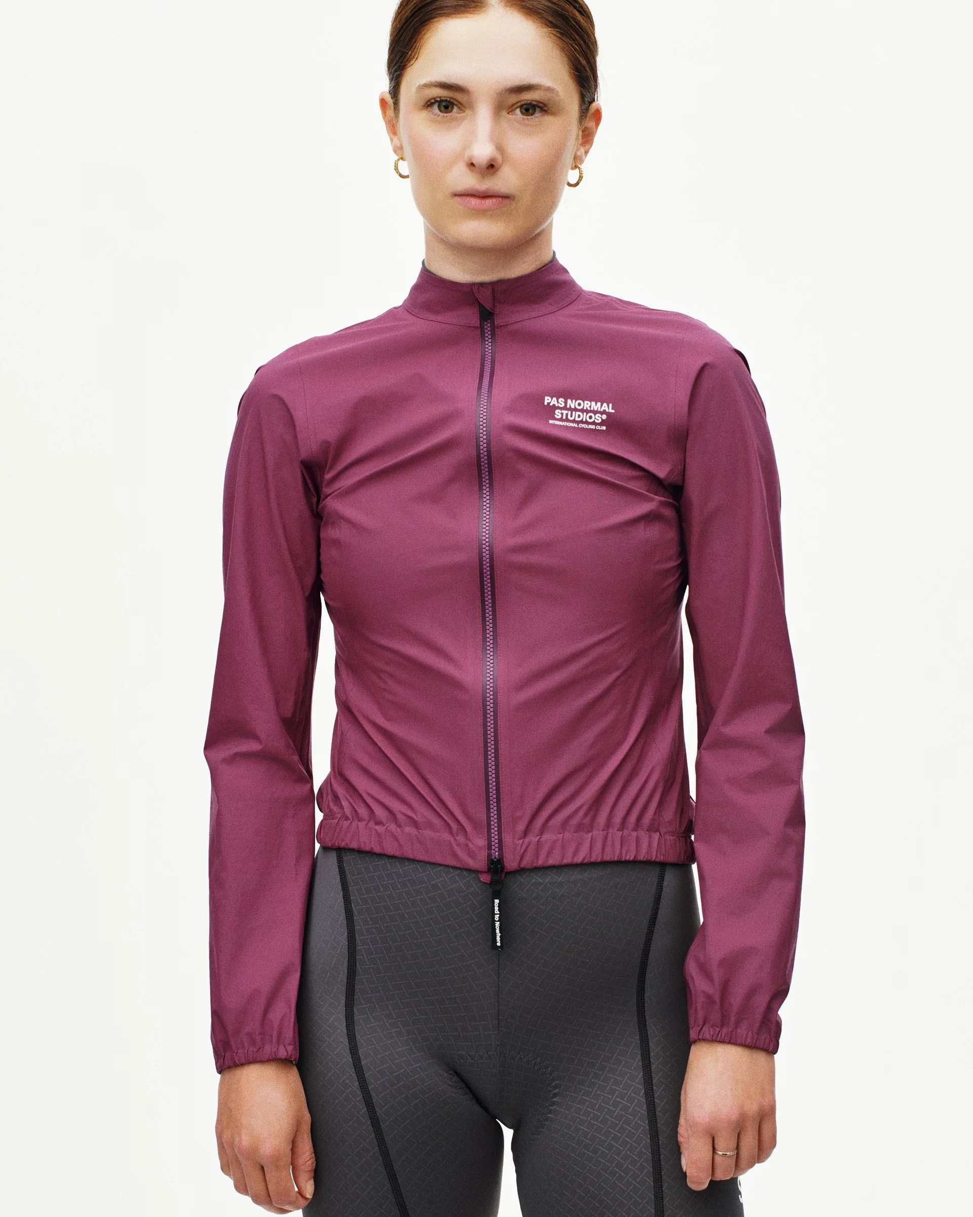 PAS NORMAL STUDIOS Mechanism Rain Jacket Medium Grey Women — Cycle